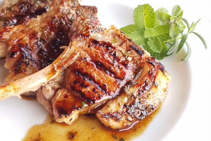 costolette agnello marinate