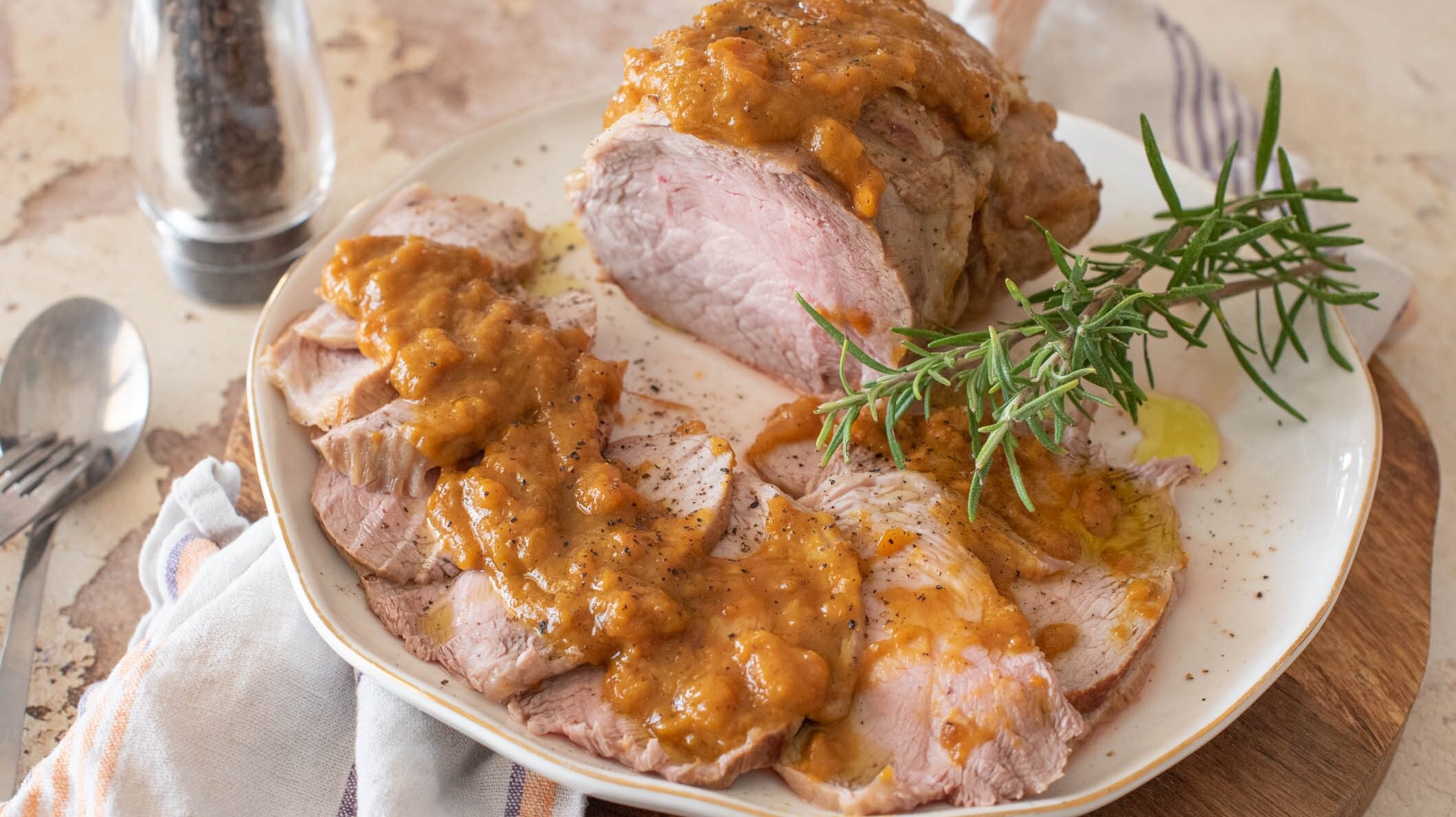 arrosto di vitello in padella