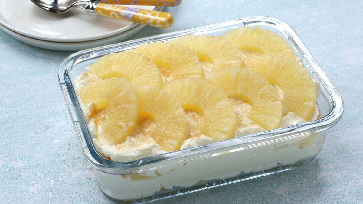 tiramisù all'ananas