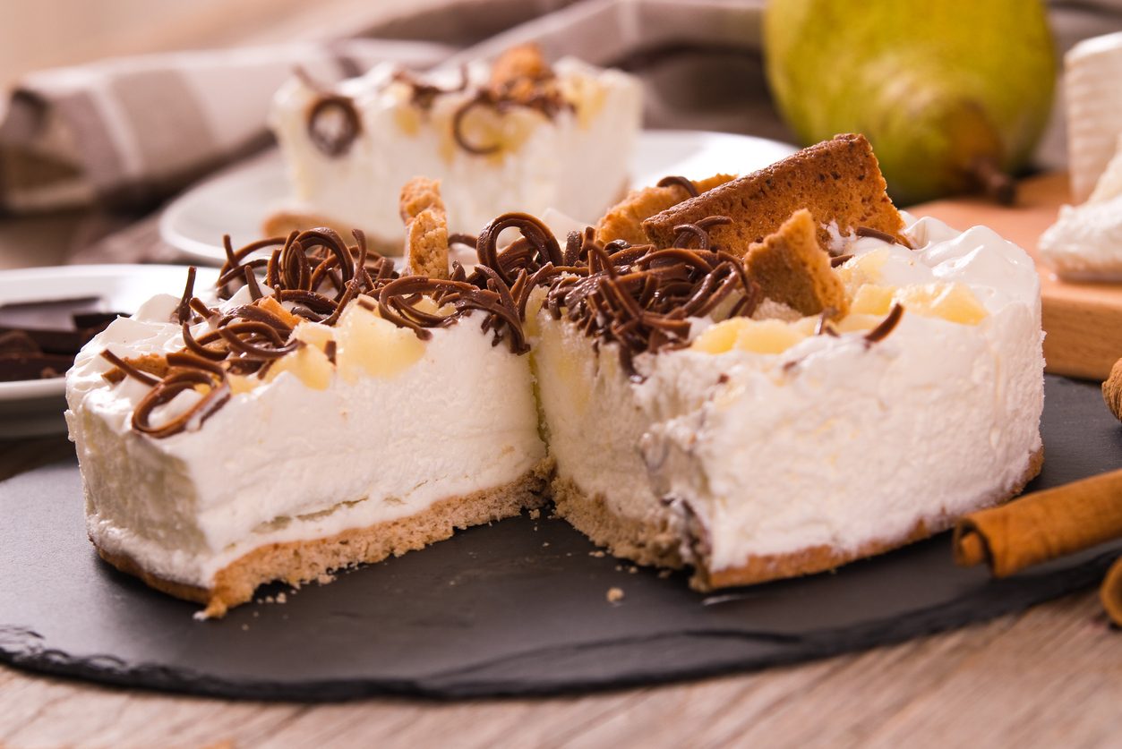 Cheesecake ricotta e pere la ricetta senza cottura