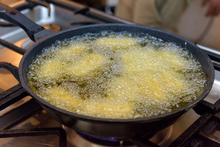 frittura perfetta, l'olio da usare