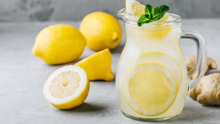 usi del bicarbonato, limonata frizzante