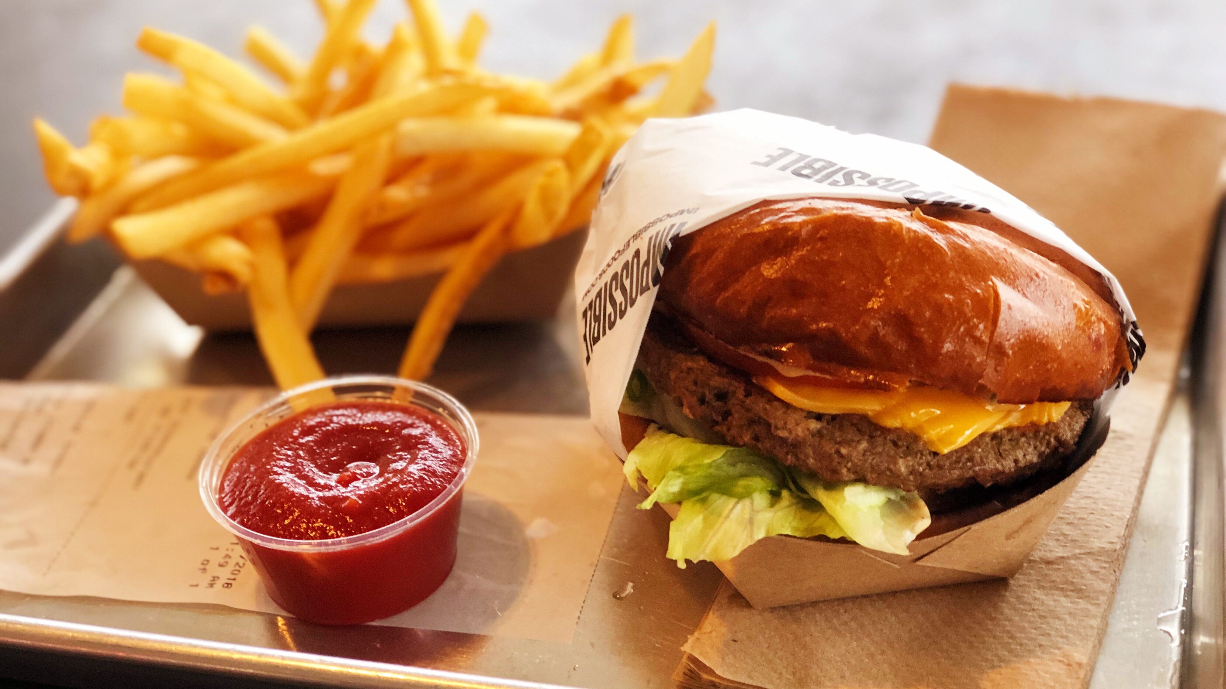 Impossible burger: l'hamburger vegano identico alla carne
