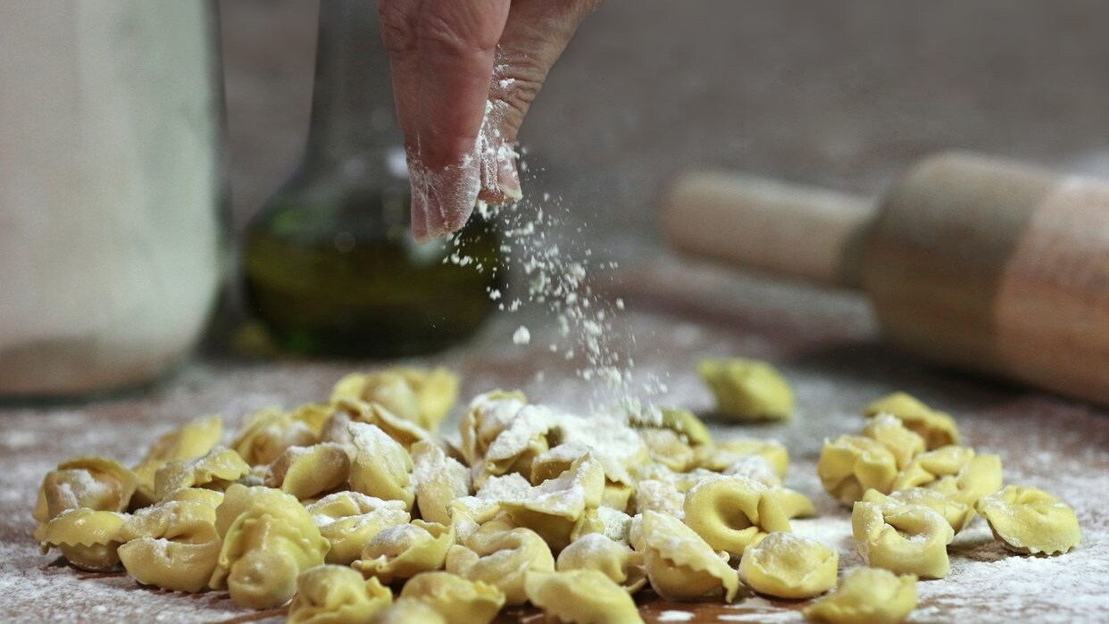 Pasta ripiena senza carne di maiale