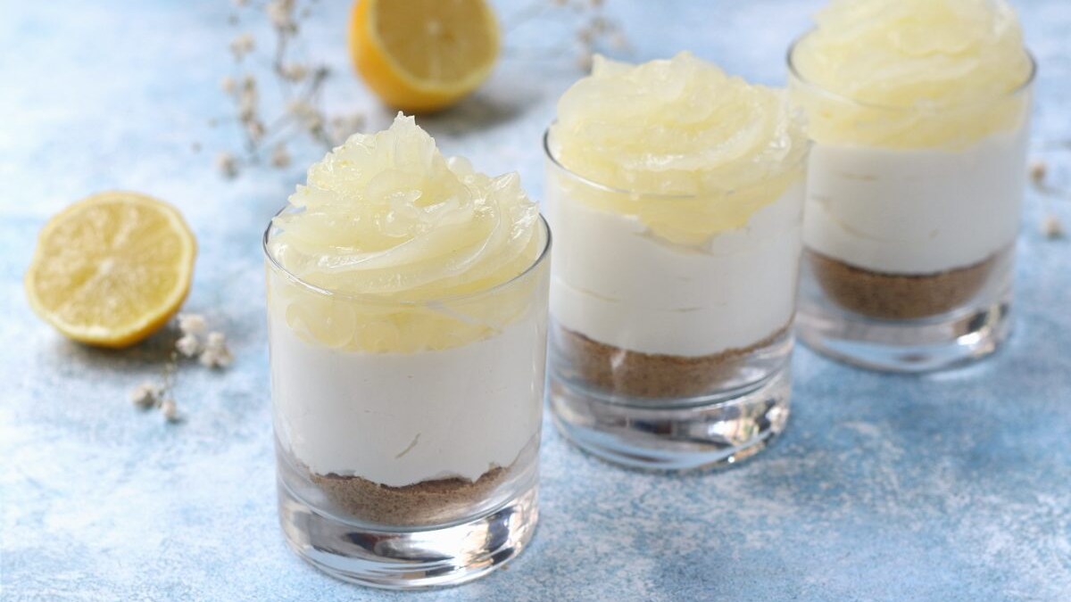 Cheesecake al limone senza gelatina