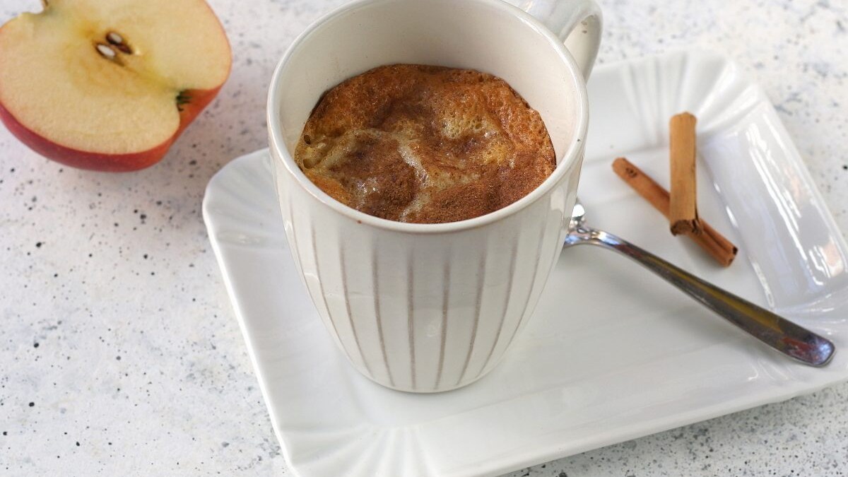 mug cake alle mele