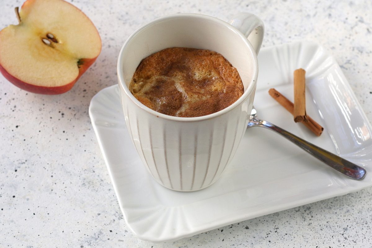mug cake alle mele