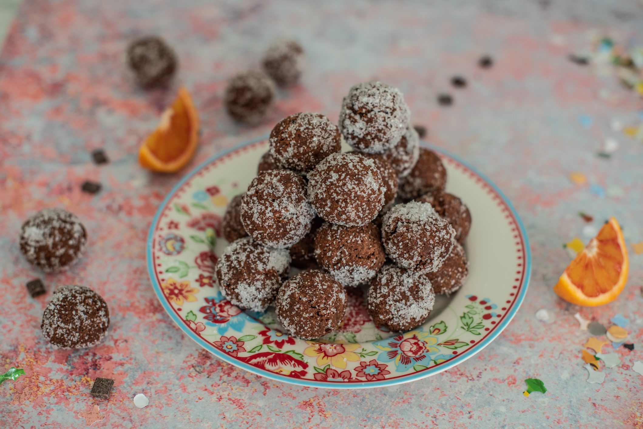 Castagnole al cioccolato