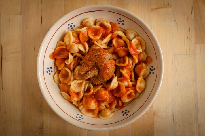 orecchiette-brasciola