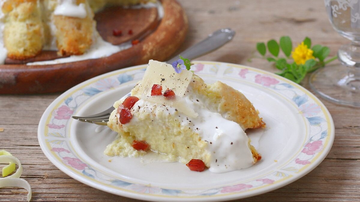 Flan di porri