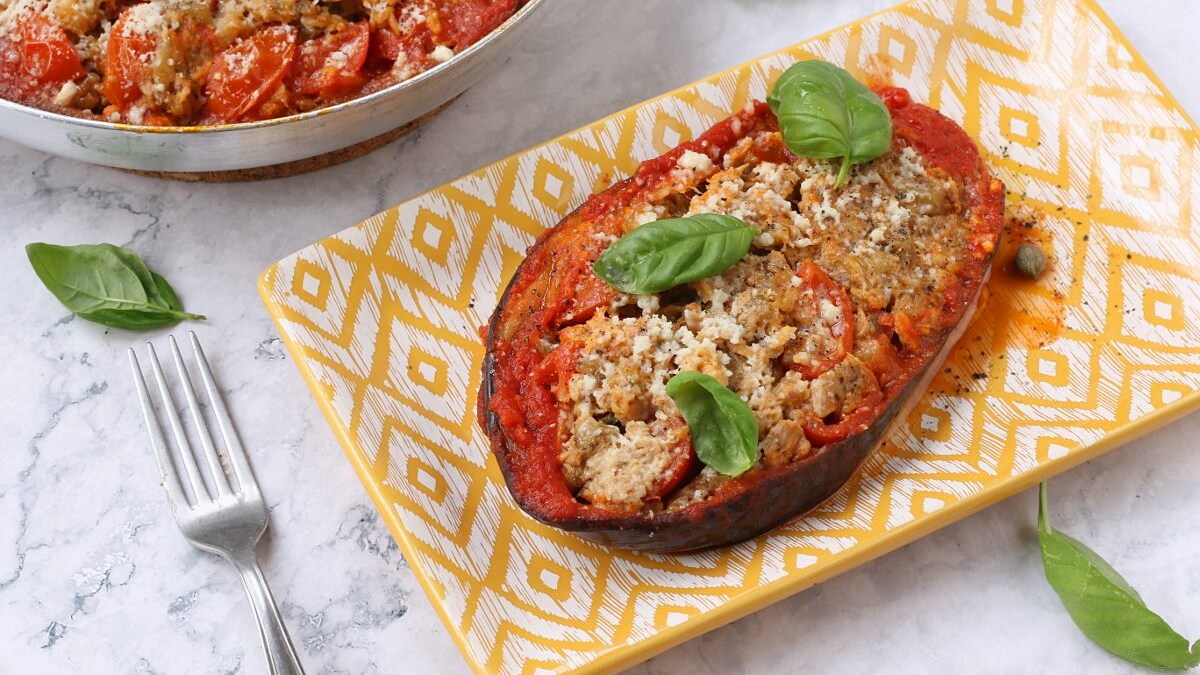 Barchette di melanzane