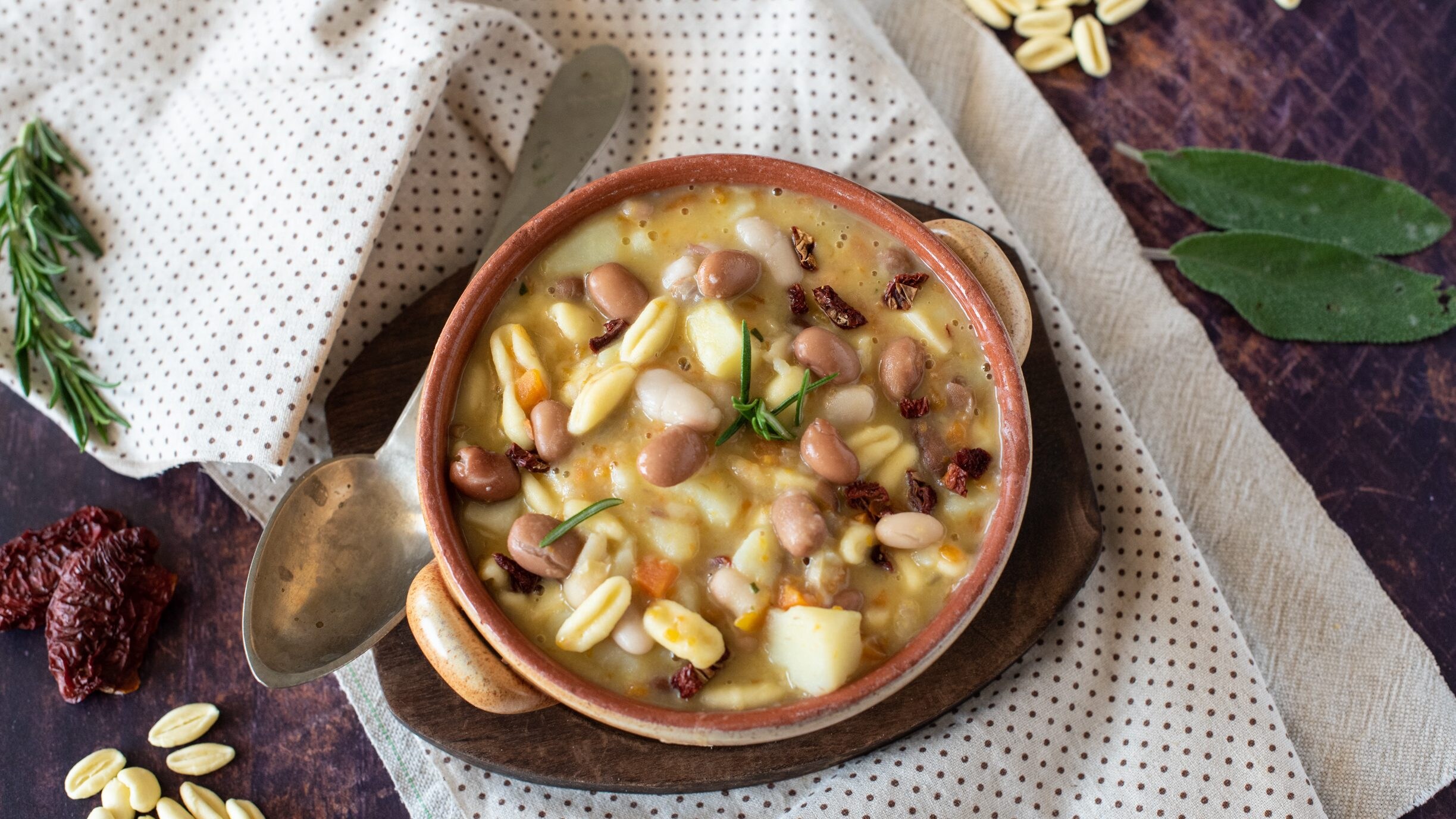 Pasta fagioli e patate