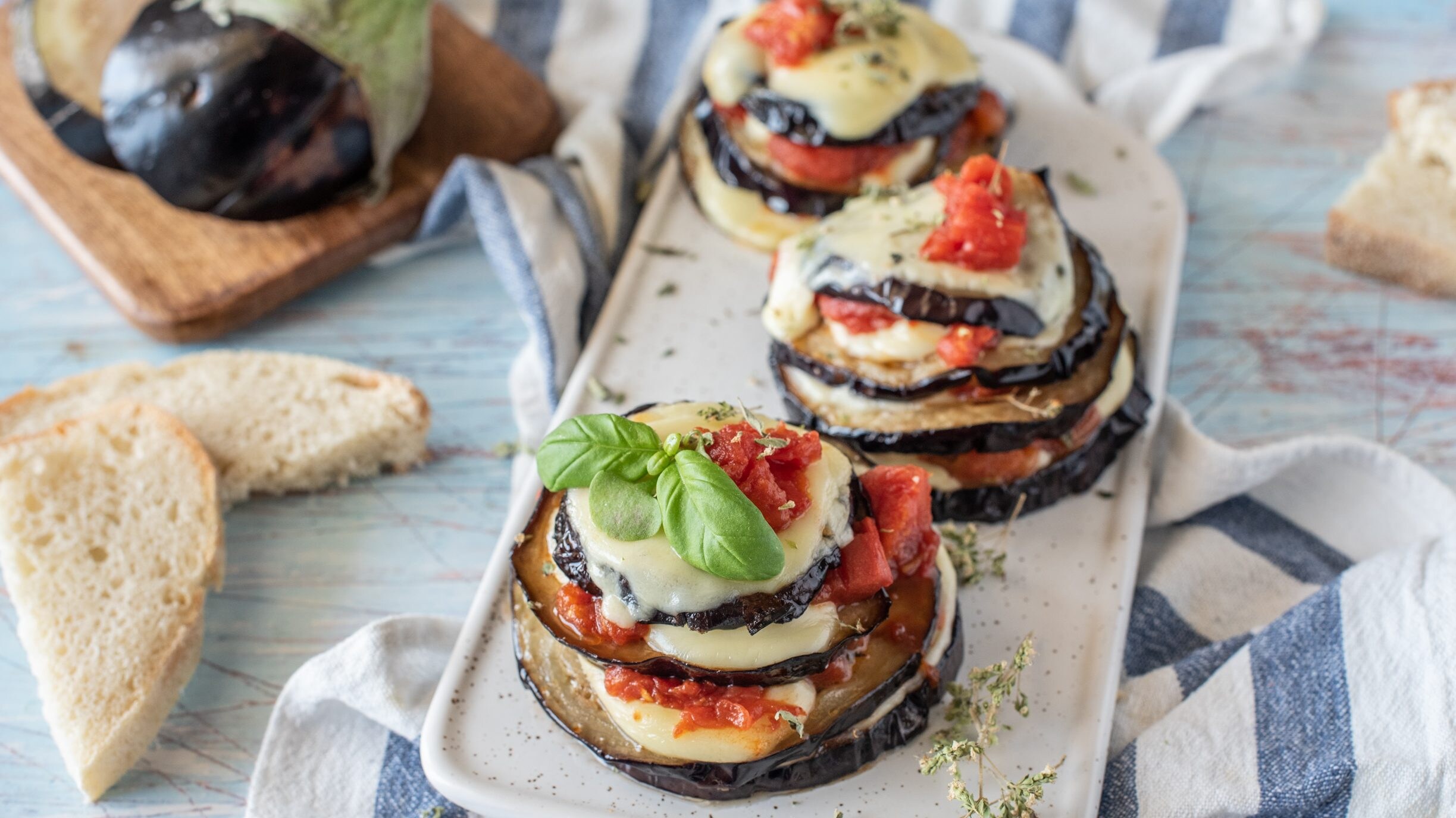 millefoglie di melanzane