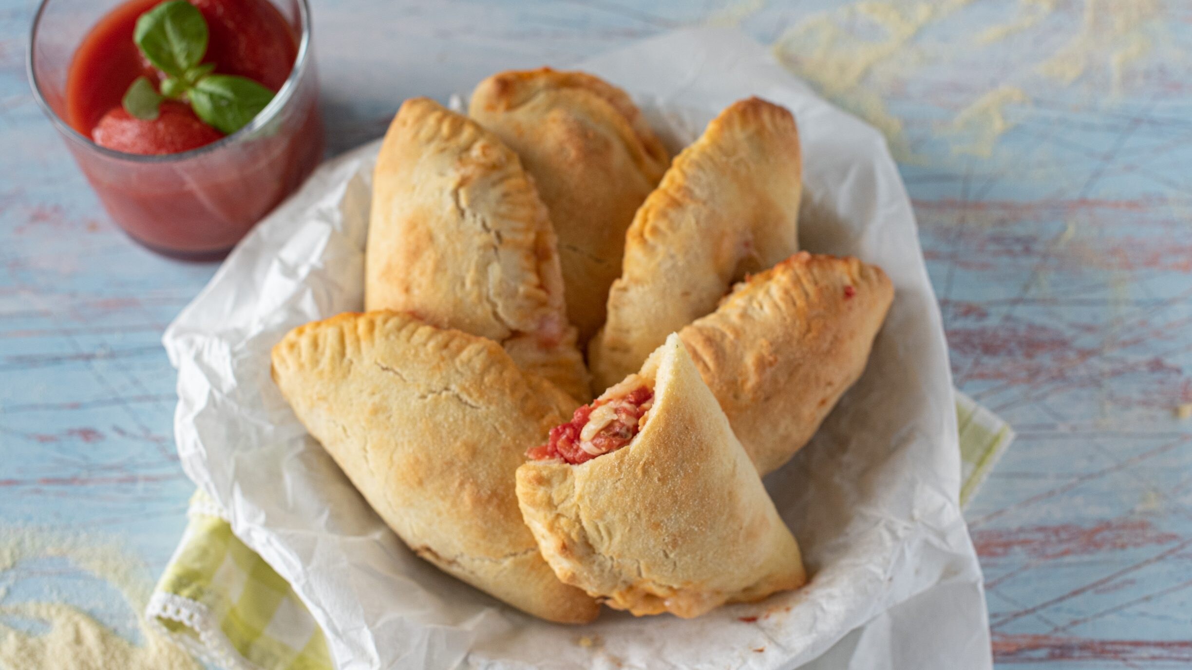 panzerotti senza lievitazione
