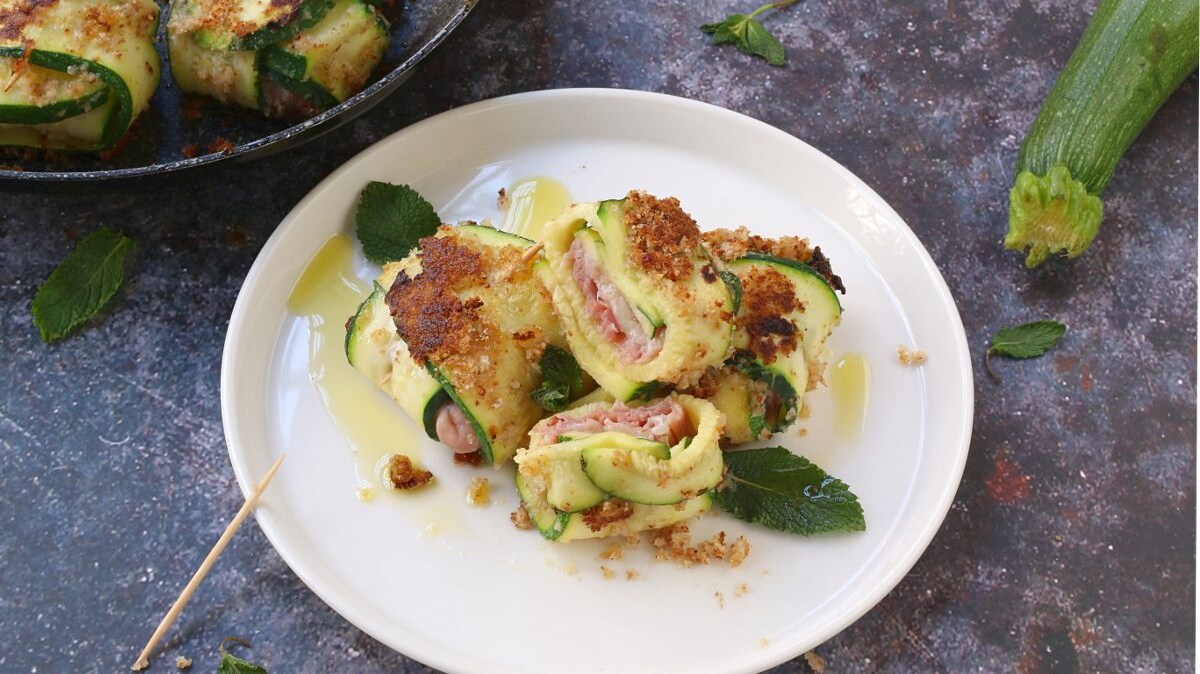 Pacchettini di zucchine farciti