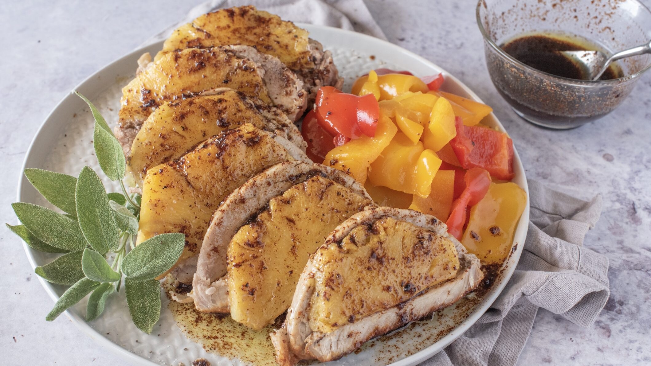 arrosto all'ananas