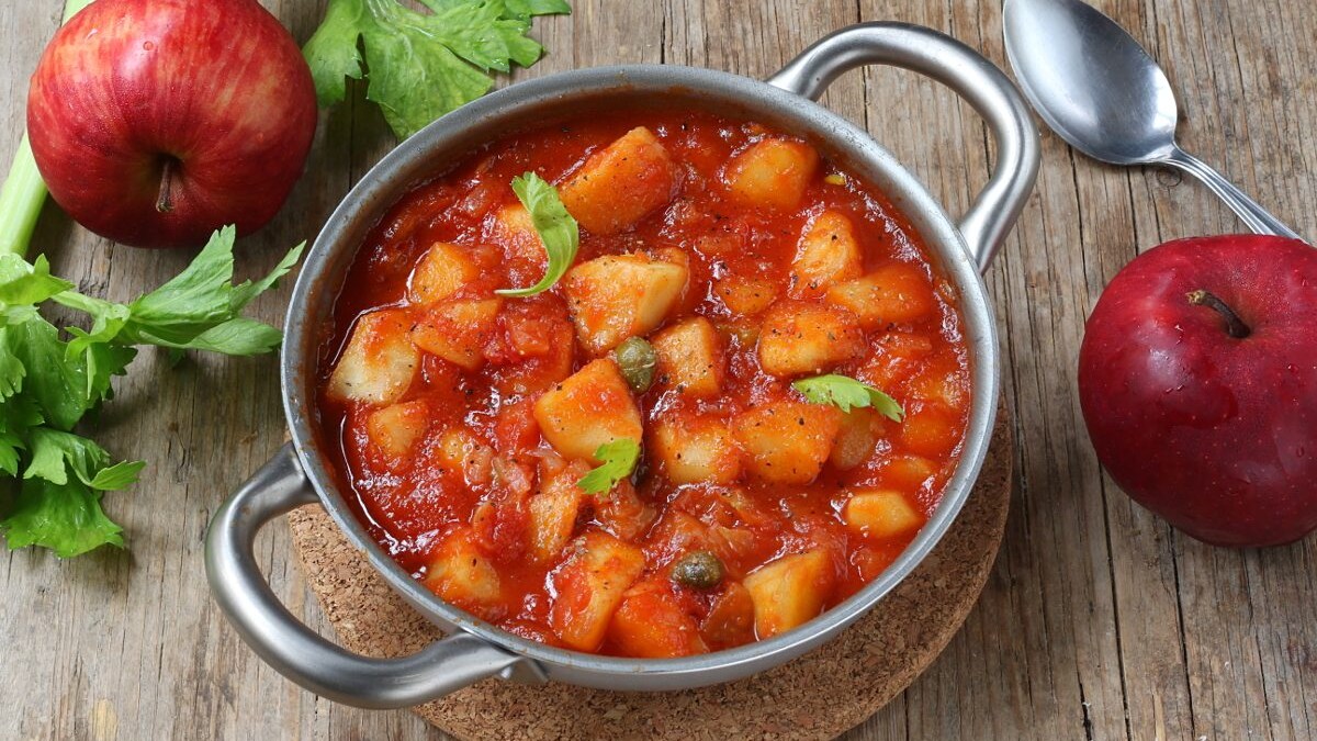 Caponata di mele siciliana