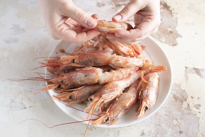 gamberoni in teglia gratinati