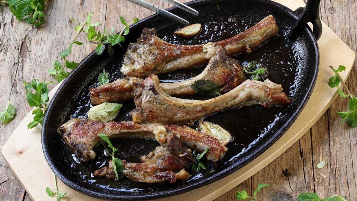 Agnello alla menta