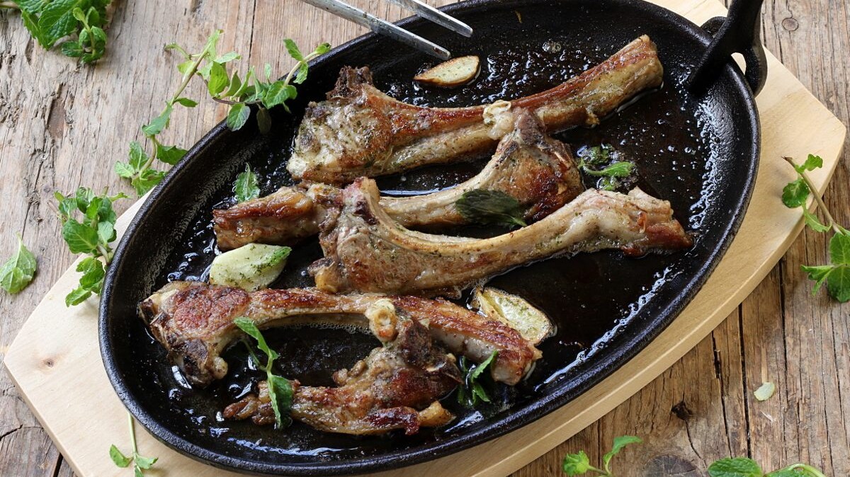 Agnello alla menta
