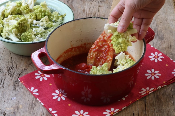 aggiungere i broccoli