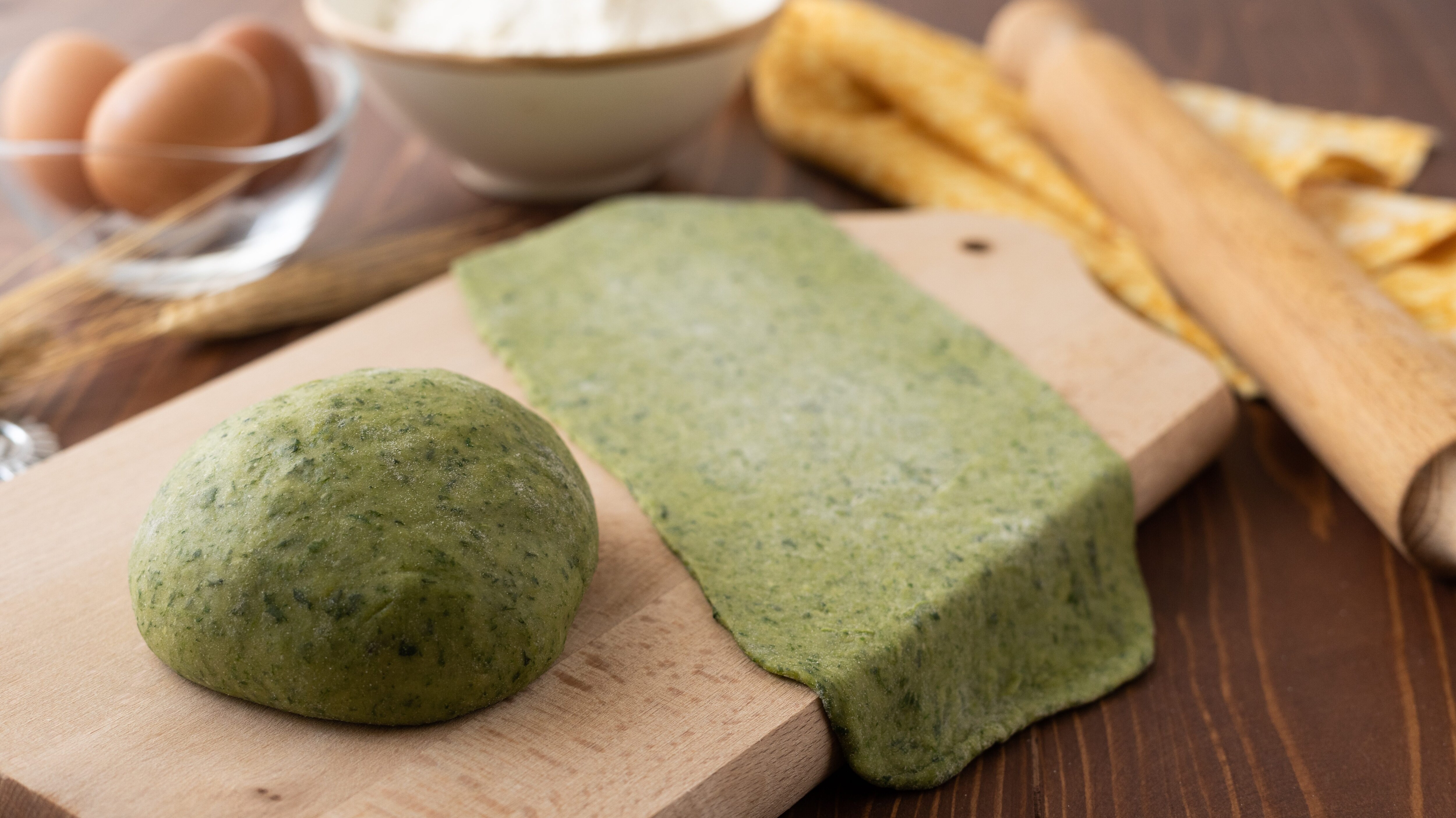 pasta verde agli spinaci