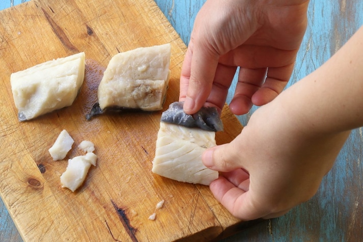 pulire il pesce