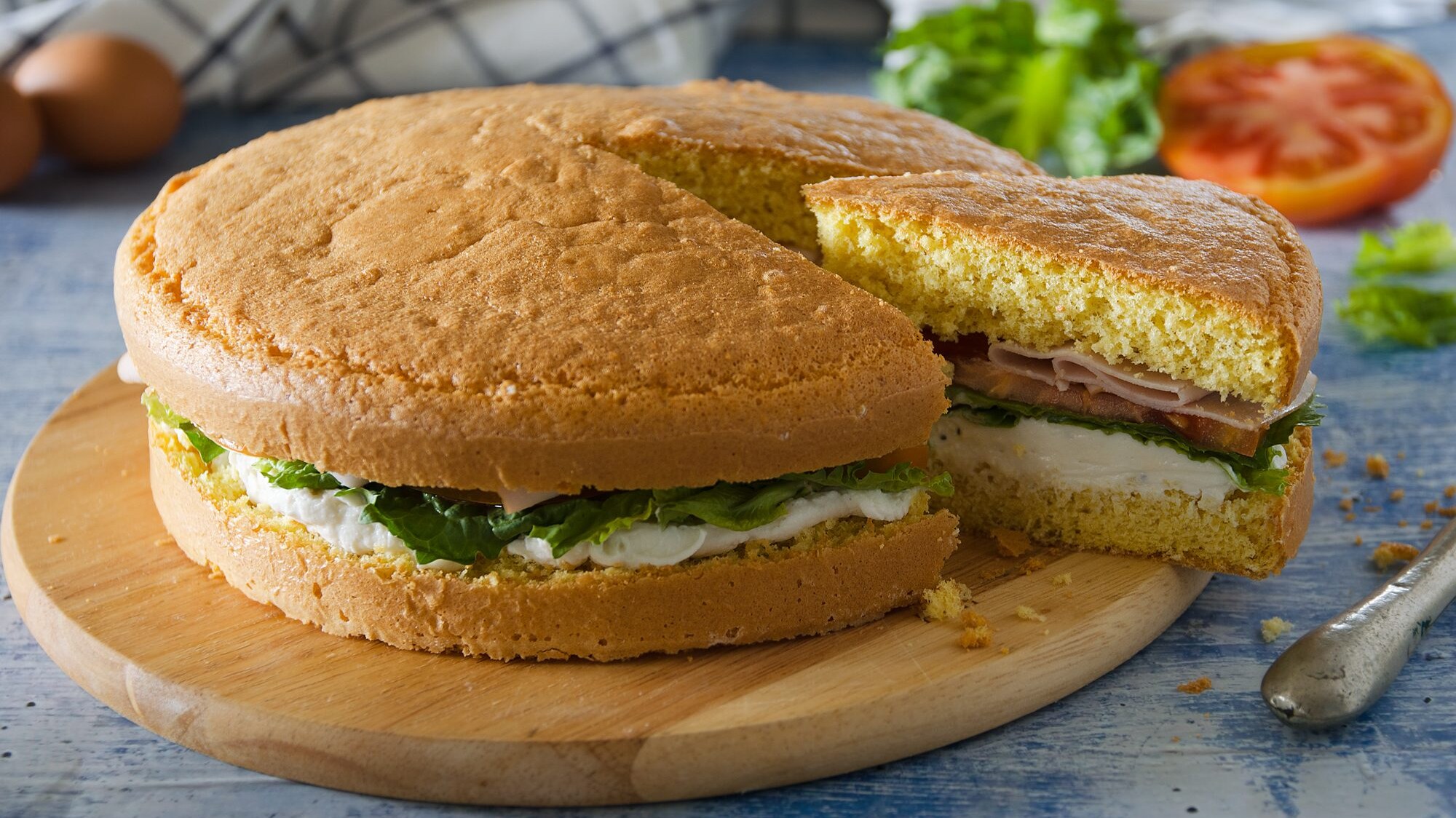 pan di spagna salato
