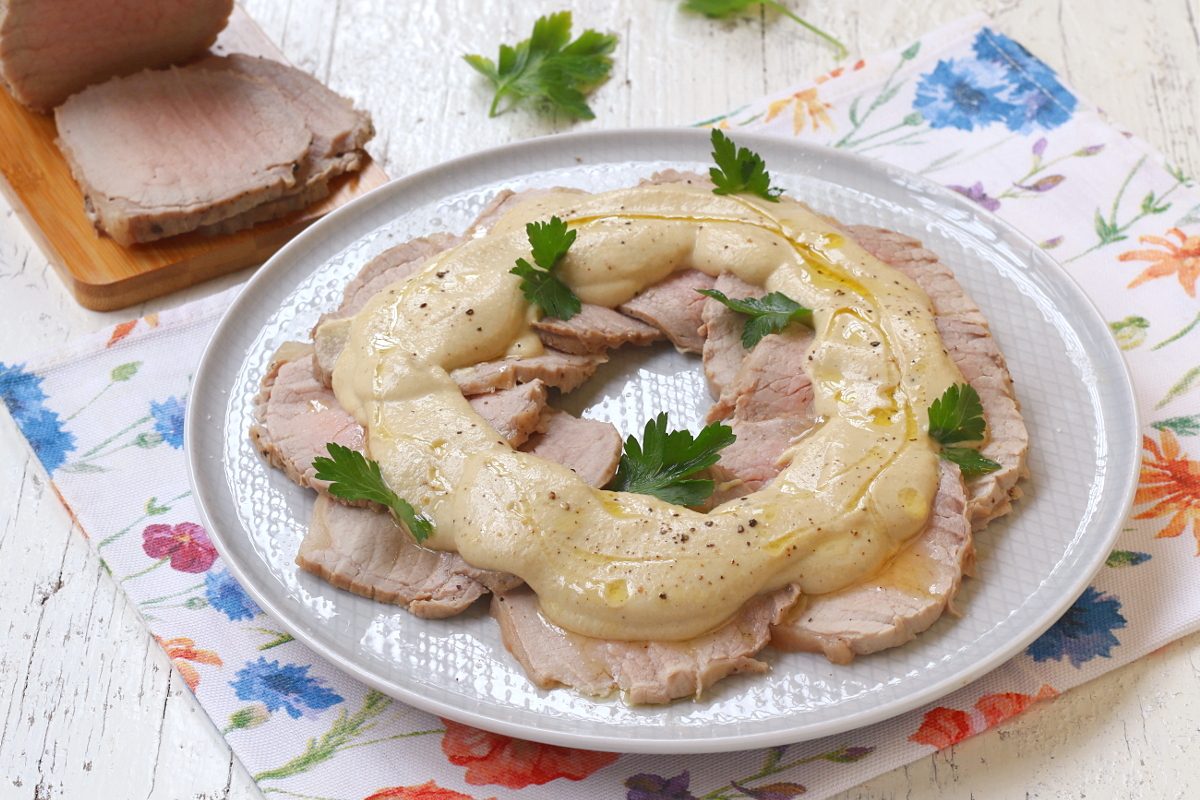 Vitello tonnato alla maniera antica