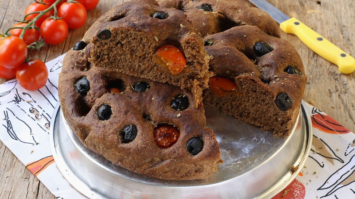 Focaccia di grano arso