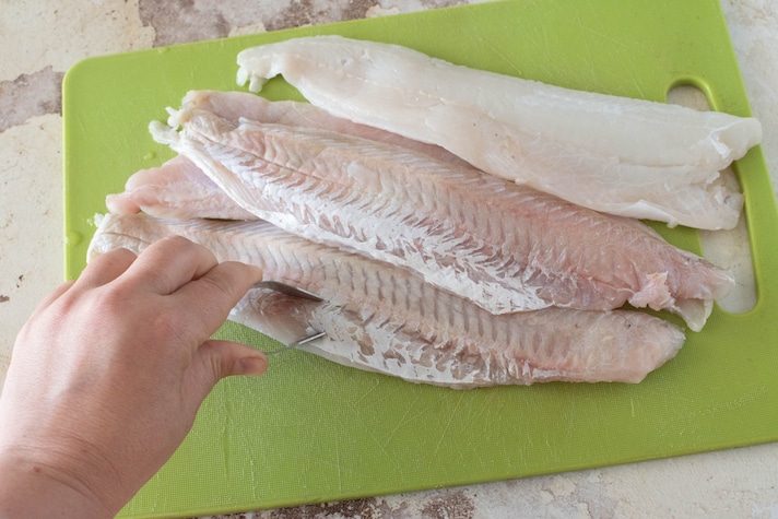 merluzzo con piselli