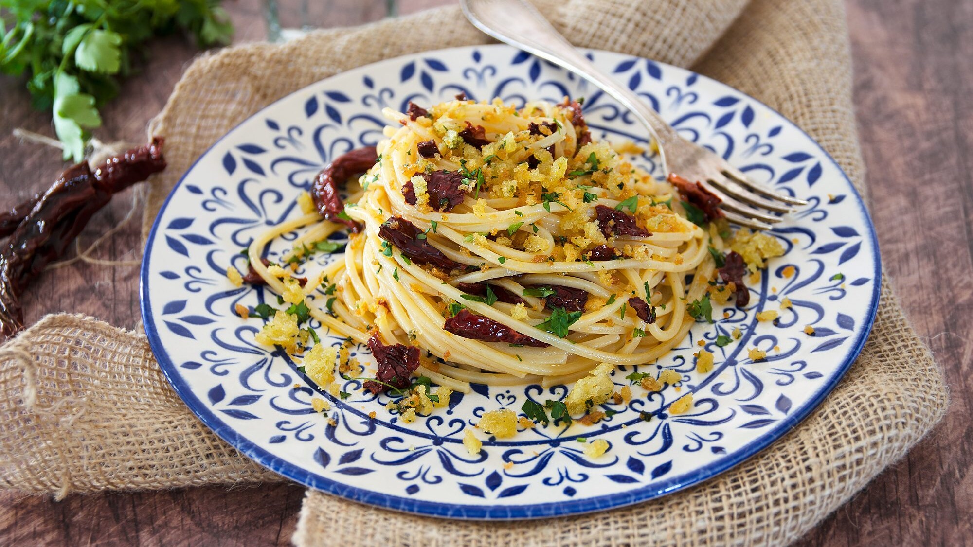 Pasta ai peperoni cruschi