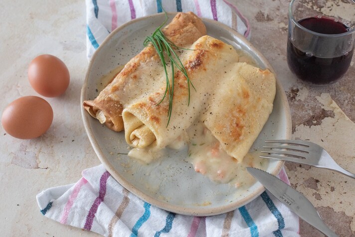 crespelle al salmone