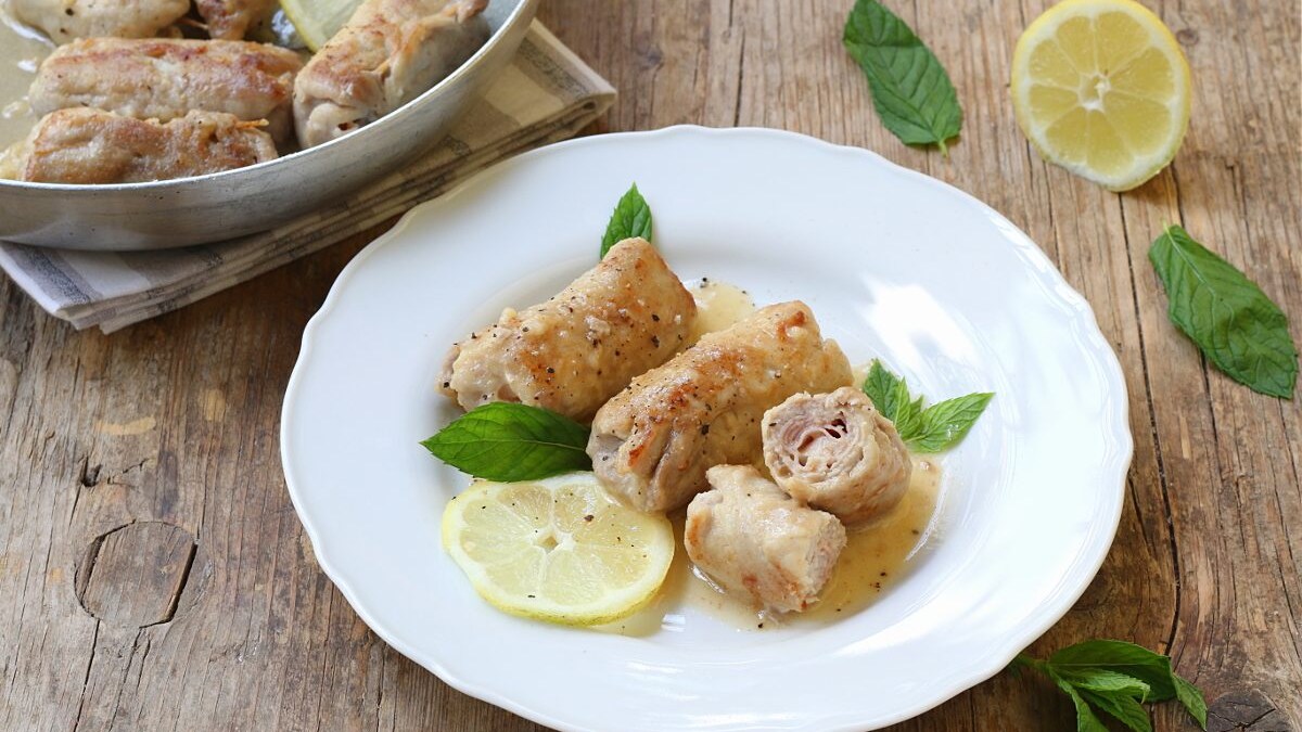 Bocconcini di lonza al limone