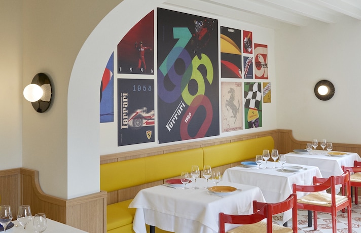 ferrari ristorante cavallino sala apertura