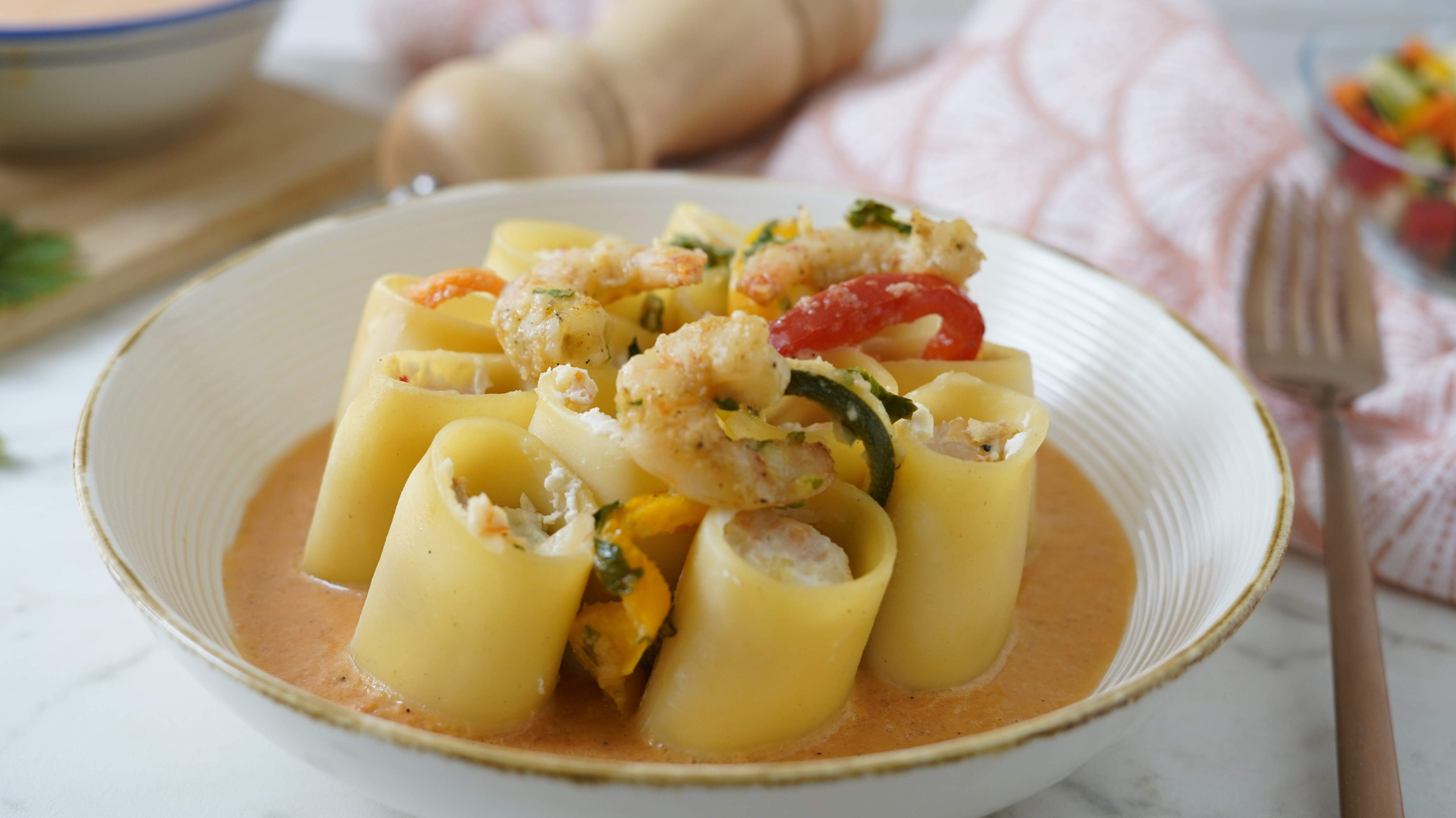 paccheri ripieni al forno