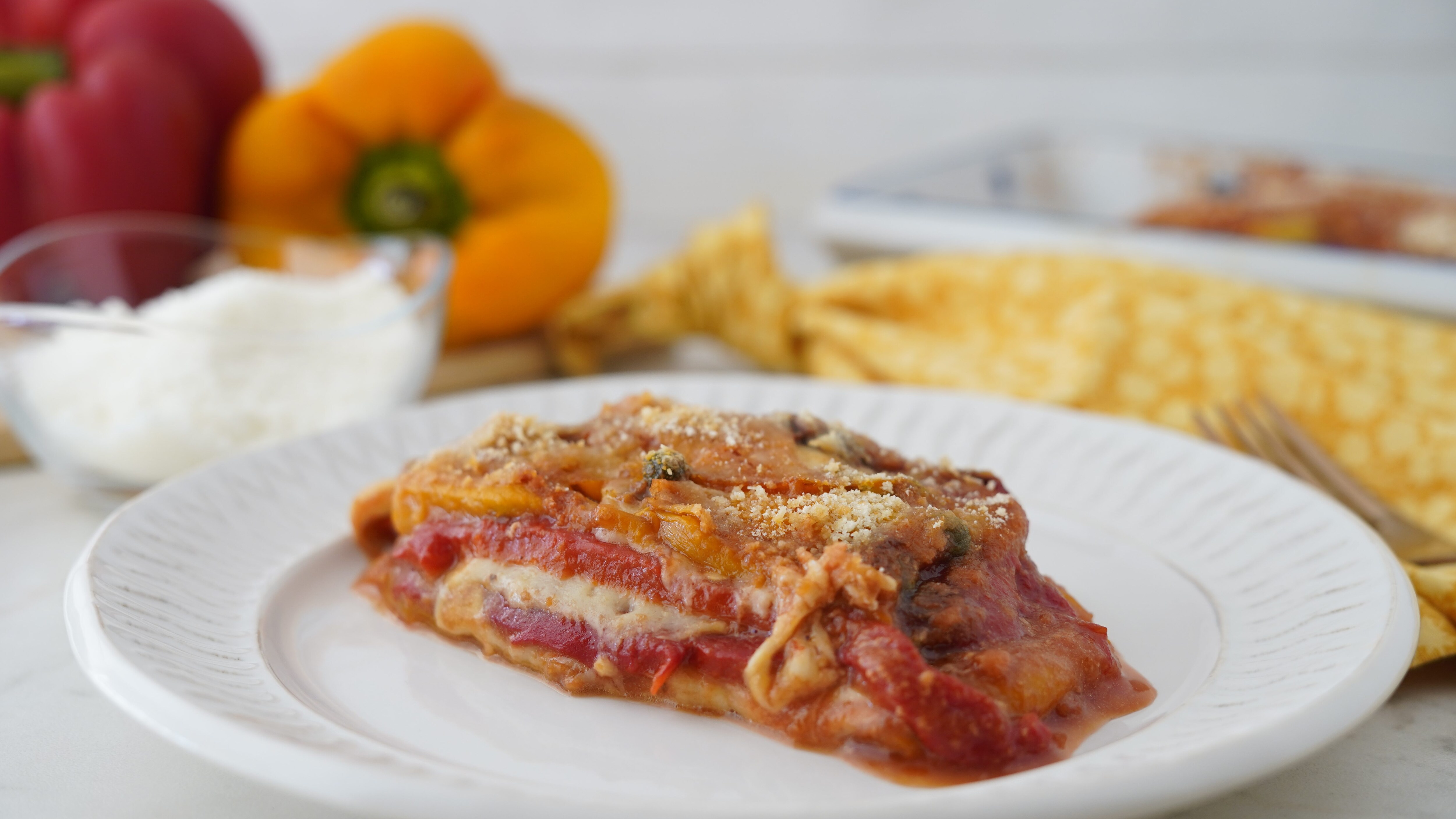 parmigiana di peperoni