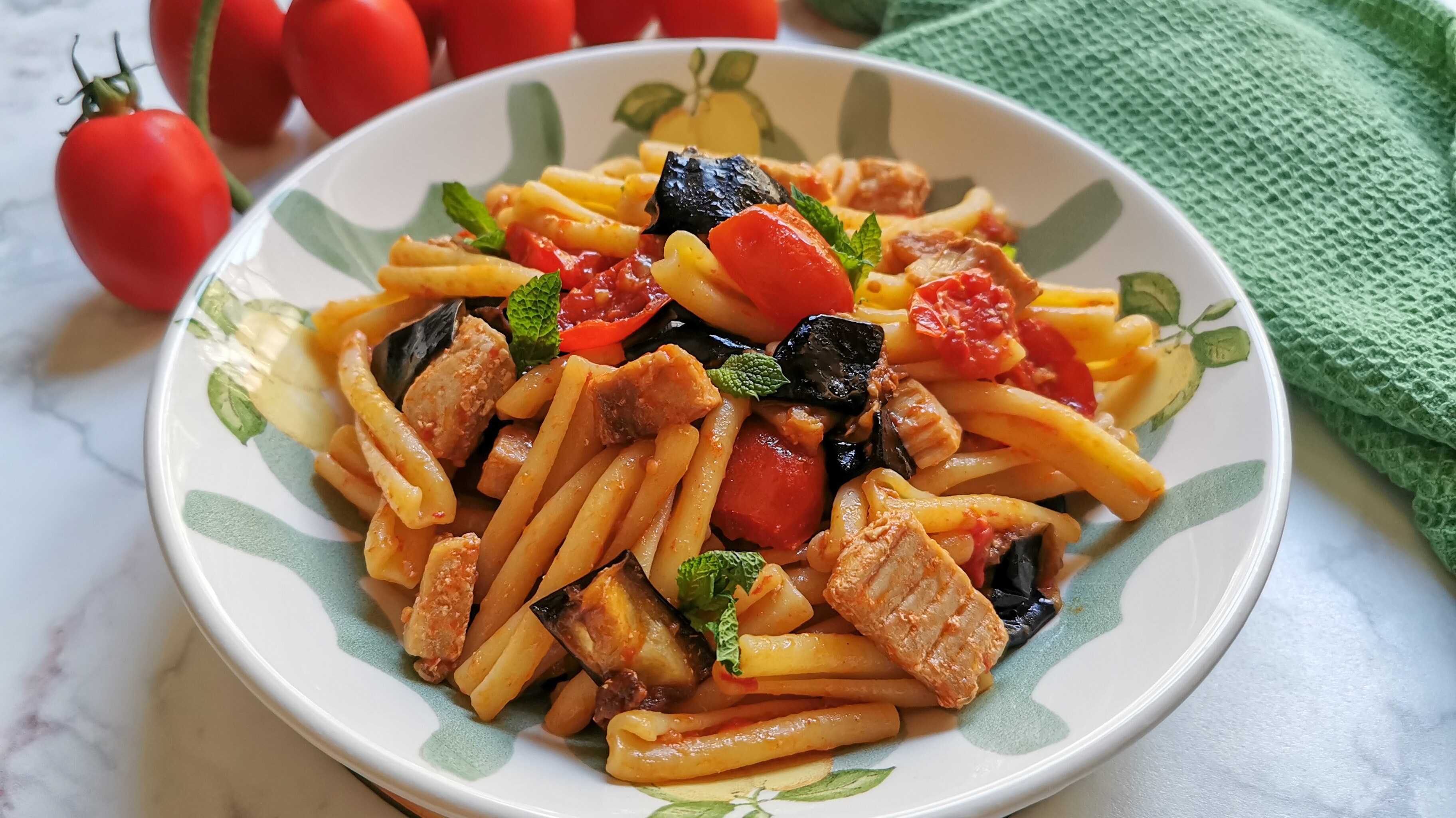 pasta con pesce spada