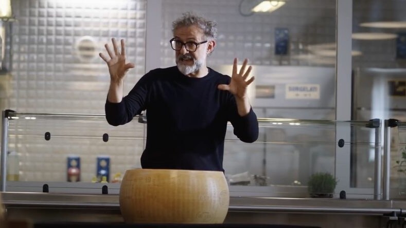 massimo bottura parmigiano reggiano