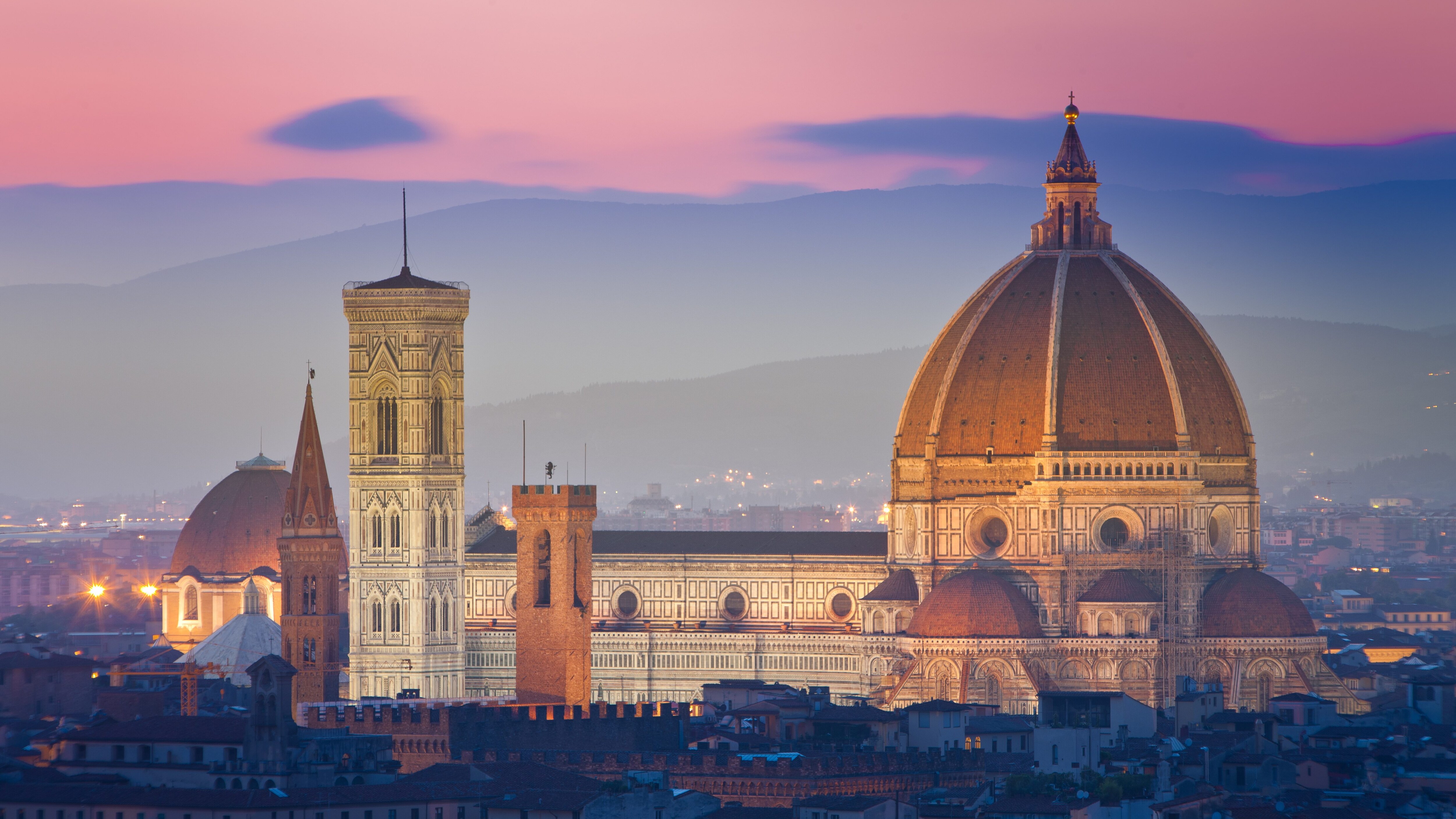 Firenze cupola Brunelleschi tramonto