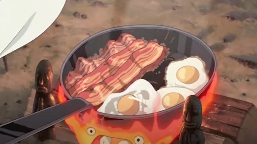 pancetta e uova miyazaki cucina