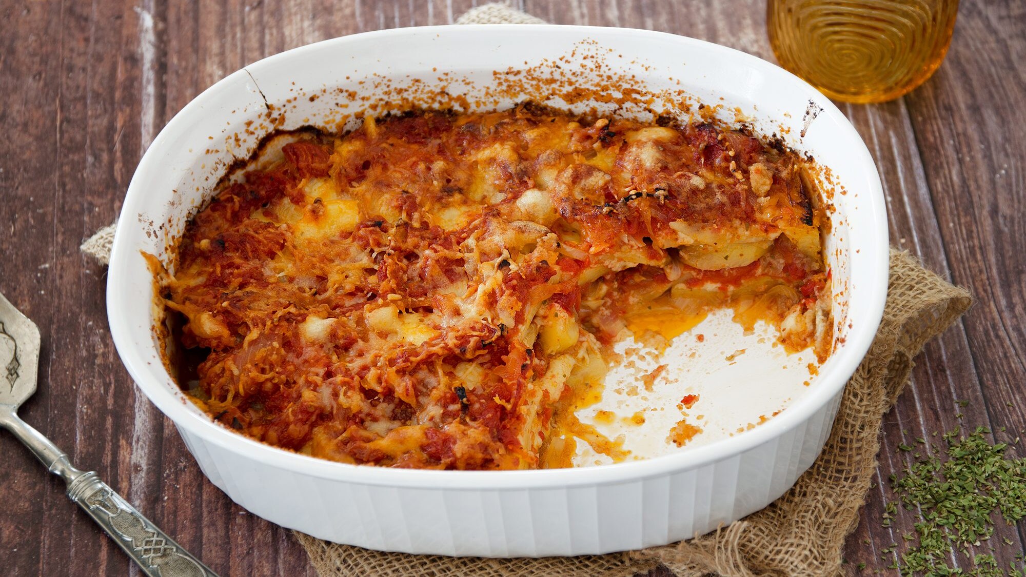 Patate a sfincione