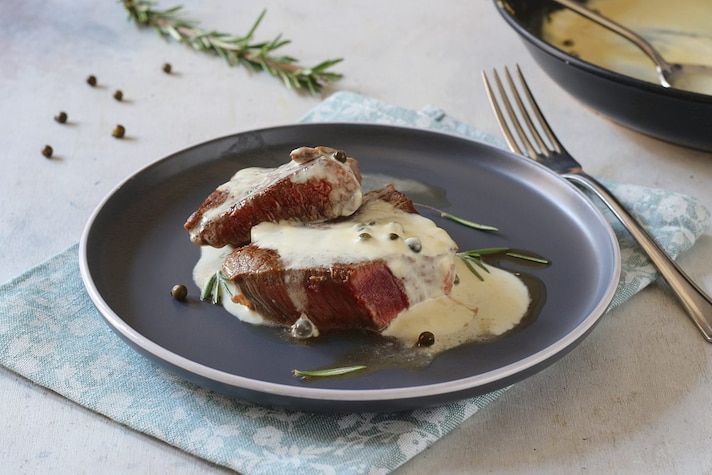 Ricetta del filetto al pepe verde