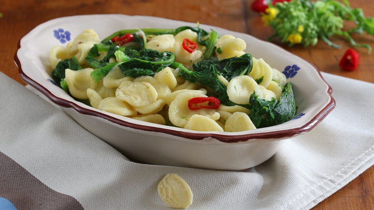Orecchiette con le cime di rapa