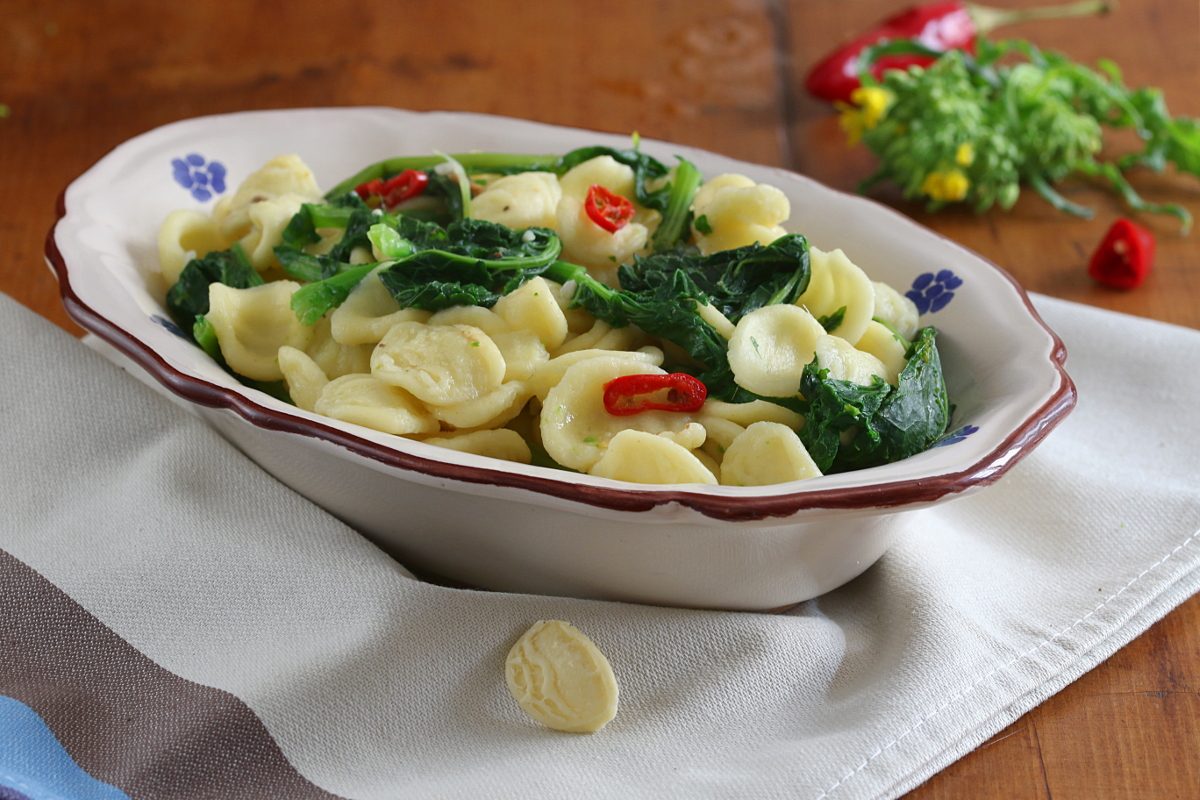 Orecchiette con le cime di rapa