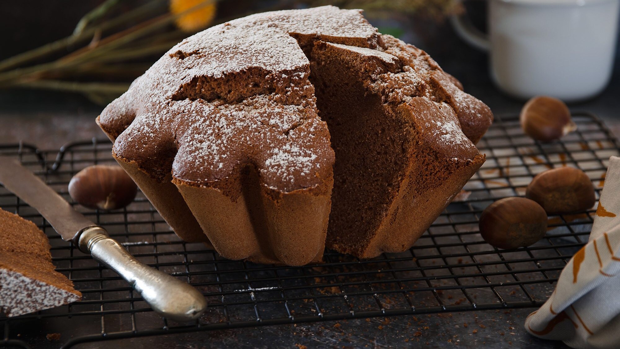 Torta di castagne