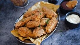 Ali di pollo fritte