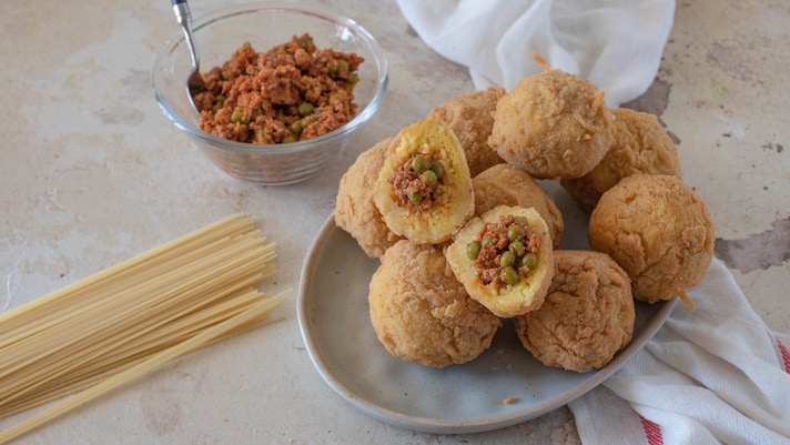 arancini di spaghetti