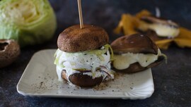 Portobello burger