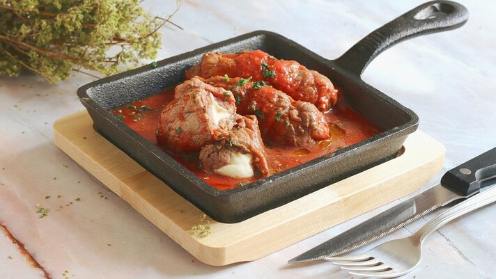 Involtini alla pizzaiola